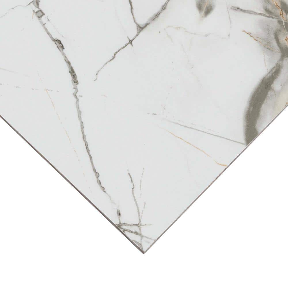 Avalon 12 in. x 24 in. Matte Porcelain Marble Look Floor and Wall Tile (16 sq. ft./Case)