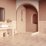 Lux Tile Burgos Terracotta Matte Porcelain Tile 14x14