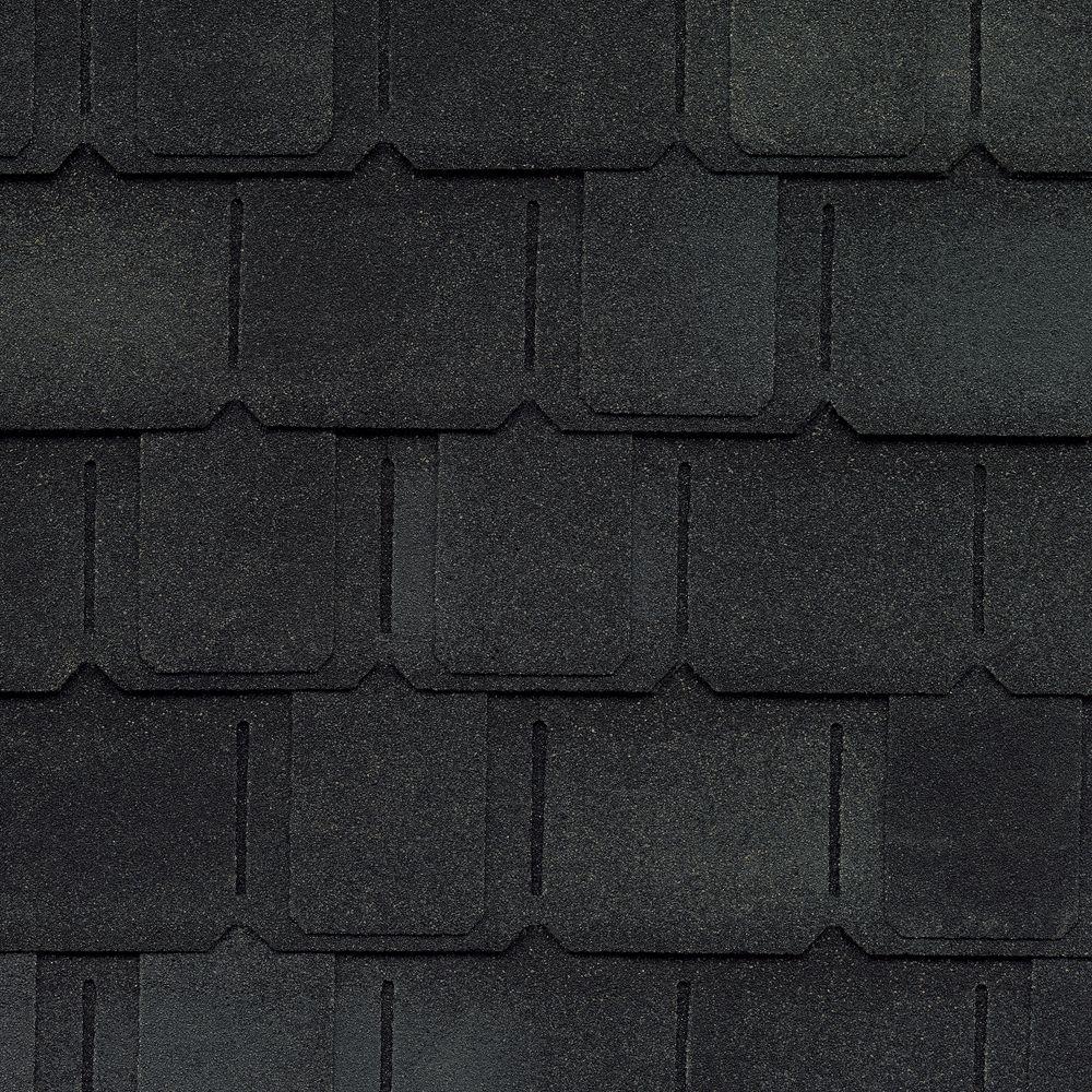 Camelot II Royal Slate Designer Laminated Architectural Shingles (25 sq. ft. per Bundle) (14-pieces) - Super Arbor