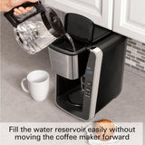 12-Cup Black Programmable Easy Access Deluxe Coffee Maker