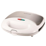 White Nonstick Panini Press and Sandwich Maker