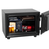 0.58 cu. ft. Fire Resistant Safe with Dual Combination and Key Lock Security