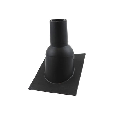 Pipe Boot for 3 in. I.D. Vent Pipe Black Color New Construction/Reroof - Super Arbor
