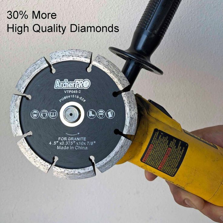 Archer USA 5 in. Crack Chaser Diamond Blade for Concrete Repair