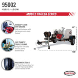 Simpson 4200 95002 PSI at 4.0 GPM with HONDA GX390 Cold Water Pressure Washer