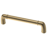 Izak 6-5/16 in. (160mm) Center-to-Center Champagne Bronze Cabinet Drawer Pull (2-Pack) - Super Arbor
