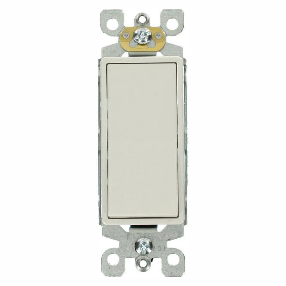 Decora 15 Amp 3-Way Switch, Black - Super Arbor