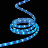 GE StayBright 240-Light 19.6-ft Blue Integrated LED Christmas Tape Lights