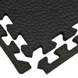 Greatmats Pebble Top Lite Black 24 in. x 24 in. x 0.39 in. Foam Home Gym Interlocking Floor Tile (Case of 25)