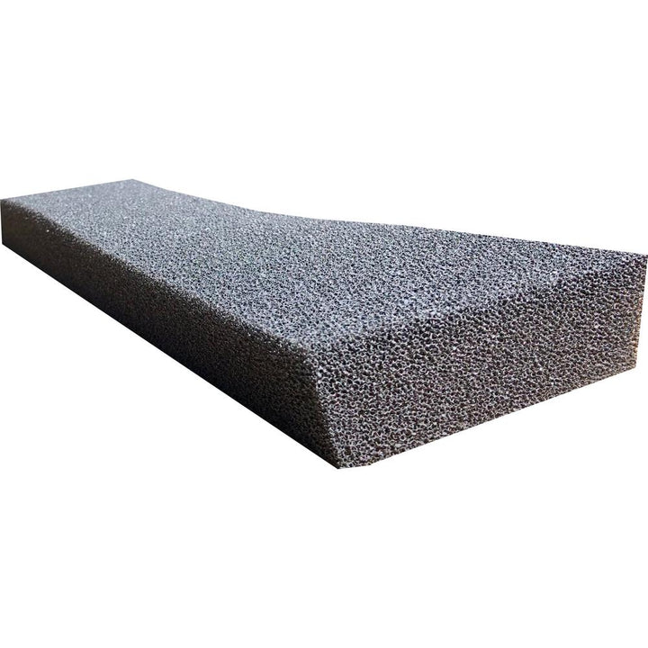 Pro FR 4 ft. Plastic Foam Filter Gutter Guard for 4 in. Half Round (8-Pack)