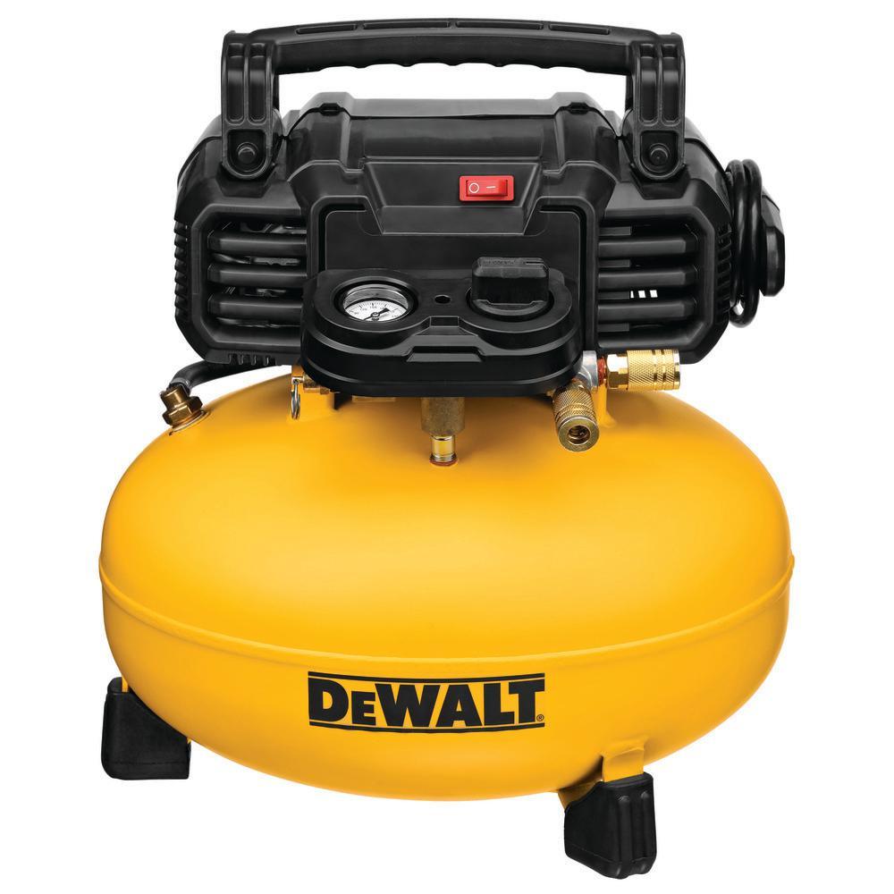 6 Gal. 18-Gauge Brad Nailer and Heavy-Duty Pancake Electric Air Compressor Combo Kit (1-Tool) - Super Arbor