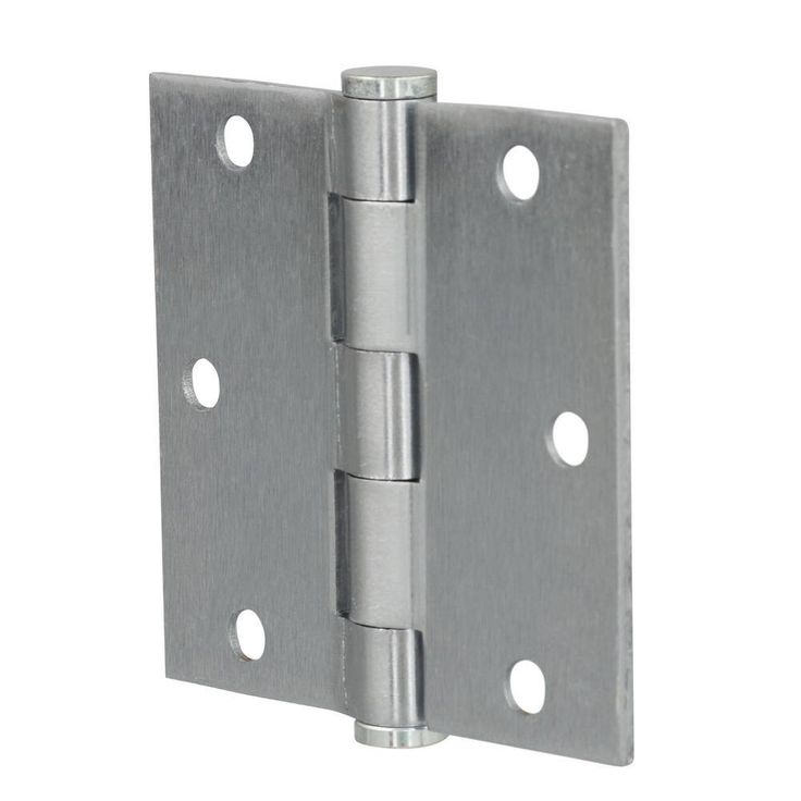 3-1/2 in. Satin Chrome Commercial Grade Door Hinge