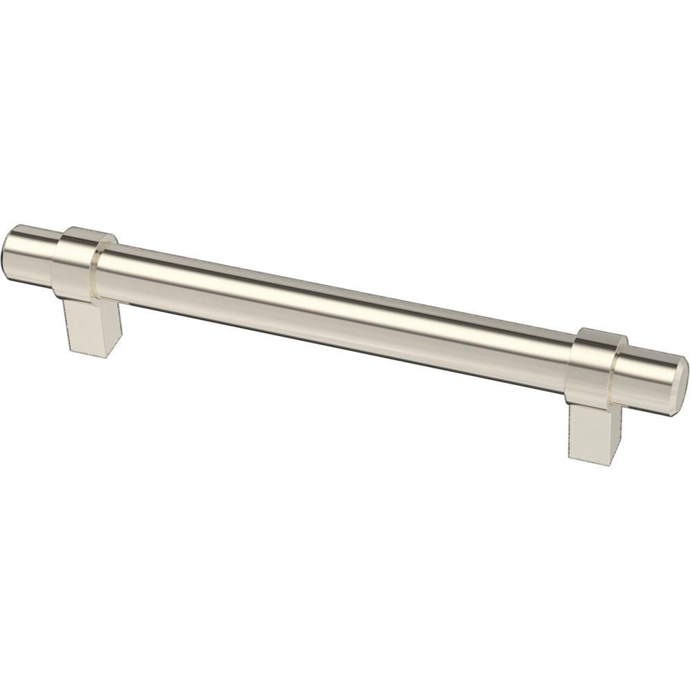 Essentials 3-3/4 in. (96mm) Center-to-Center Wrapped Matte Black Bar Pull (24-Pack) - Super Arbor
