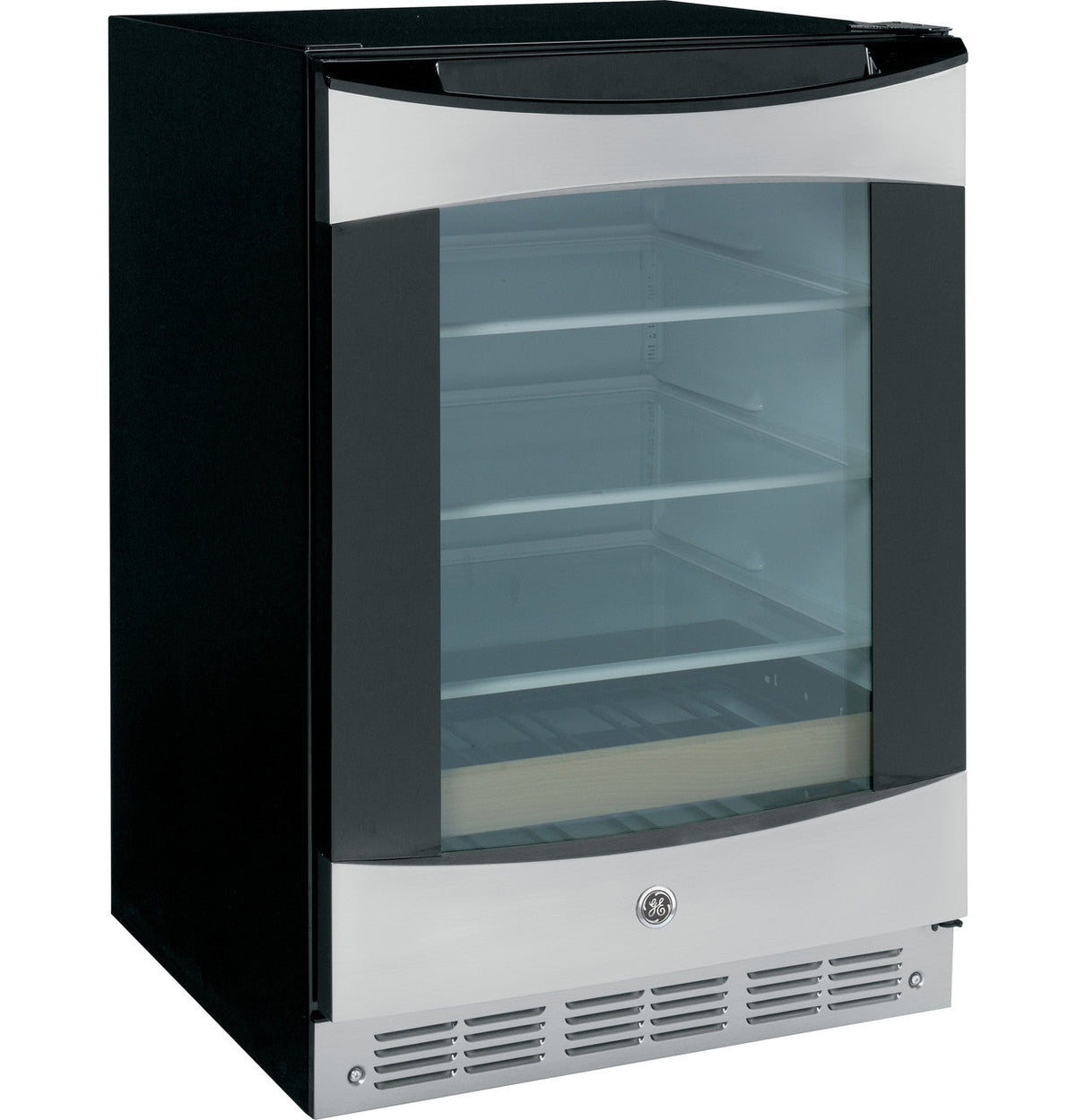 GE Profile 150-Can Capacity 5.3-cu ft Stainless Steel Freestanding/Built-In Beverage Center, Model PCR06BATSS