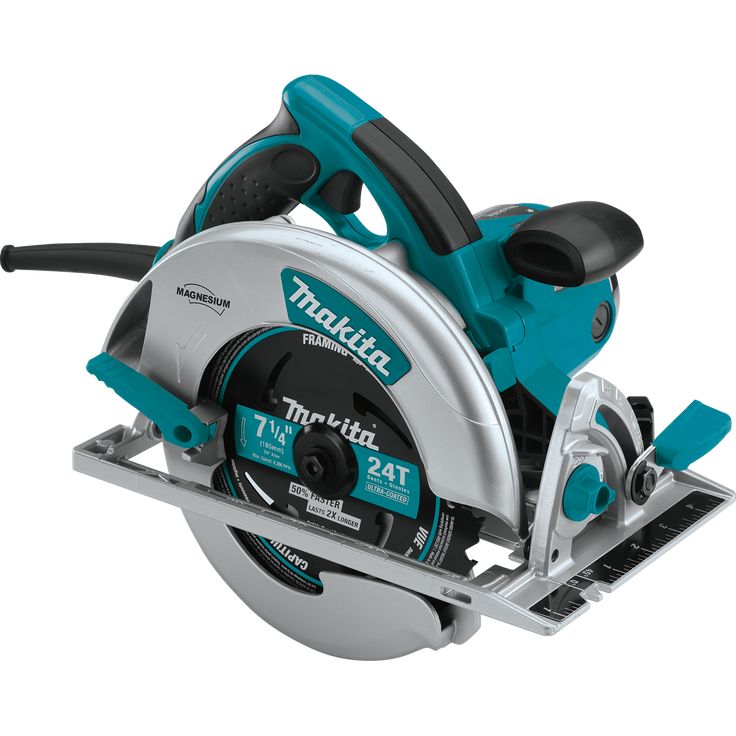 15 Amp 7-1/4 in. Lightweight Magnesium Circ Saw with bonus 3-1/2 in. 21-Degree Pneumatic Full Round Head Framing Nailer