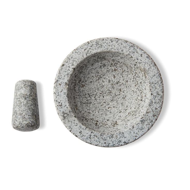 8 in. Dia Granite Mortar and Pest
