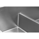 33 in. x 22 in. Double Bowl Drop-in 16-Gauge Stainless Steel Kitchen Sink