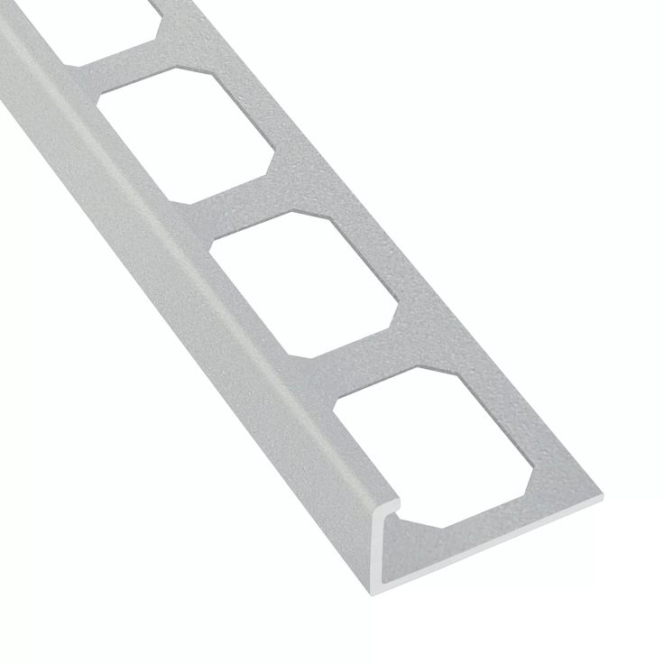 L-Shape Edge 3/8 in. Frosty Profile