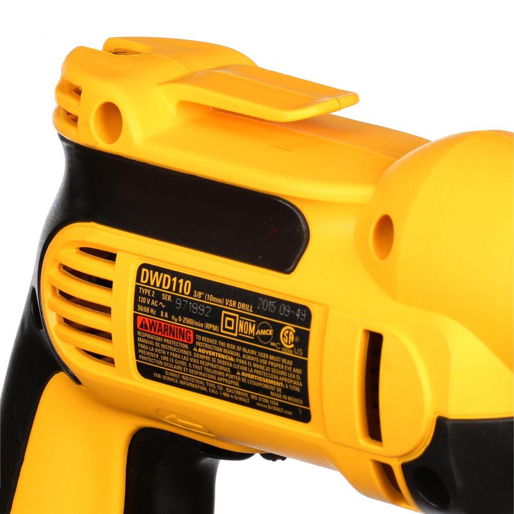 8 Amp Corded 3/8 in. Pistol Grip Drill