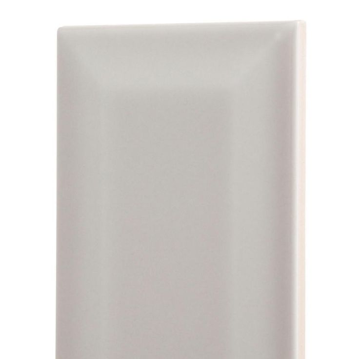 Jeffrey Court Weather Grey 3 in. x 6 in. Glossy Beveled Ceramic Wall Tile (11 sq. ft. / case)