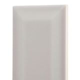 Jeffrey Court Weather Grey 3 in. x 6 in. Glossy Beveled Ceramic Wall Tile (11 sq. ft. / case)