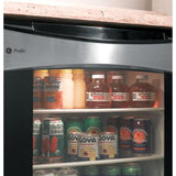 GE Profile 150-Can Capacity (5.3-cu ft) Residential Stainless Steel Freestanding Beverage Center