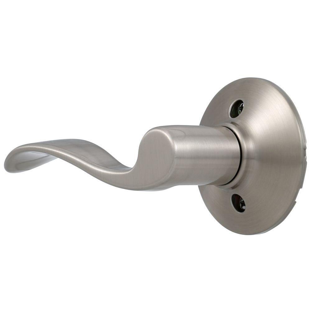Accent Satin Nickel Dummy Door Lever - Super Arbor