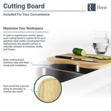 Undermount Stainless Steel 15 in. Single Bowl Bar Sink