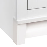 Kinghurst 30 in. W x 21 in. D x 33.5 in. H Bathroom Vanity Cabinet Only in White - Super Arbor
