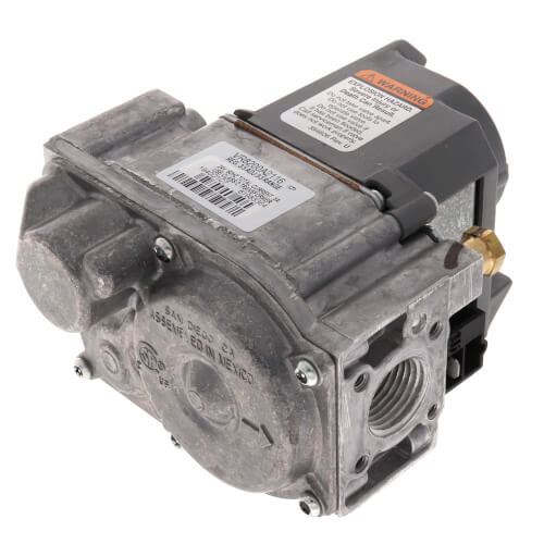 Goodman-Amana B1282602 gas valve - side view (Voltage: 24v; Product Type: Gas Valve)