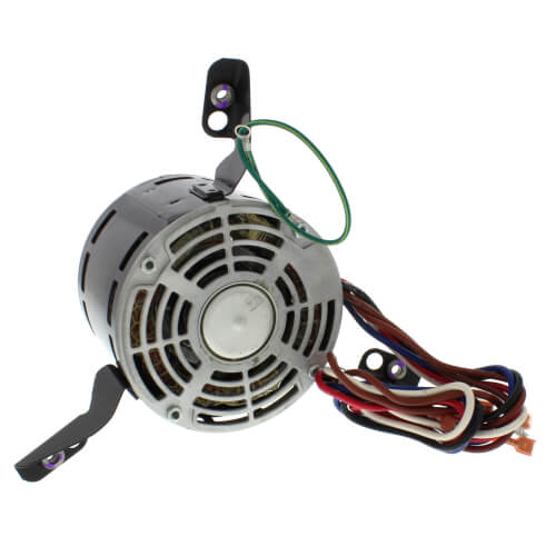 Goodman-Amana B1340020S blower motor - side view (Voltage: 115V; Horse Power: 1/2)