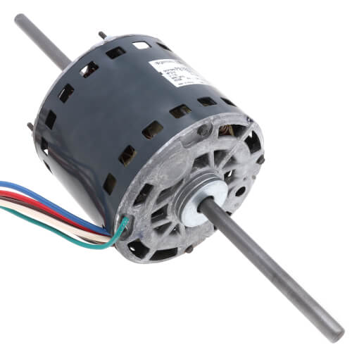 Goodman-Amana B1340022S blower motor - side view (Voltage: 115V; Product Type: Blower Motor)