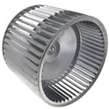 Goodman-Amana B1368016S blower wheel - side view (Product Type: Blower Wheel)