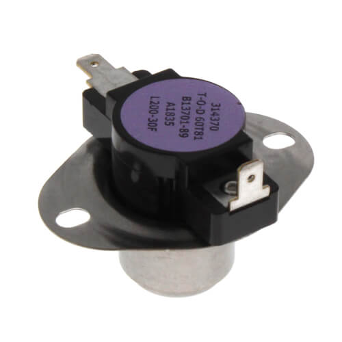 Goodman-Amana B1370189 limit switch - front view (Product Type: Limit Switch)