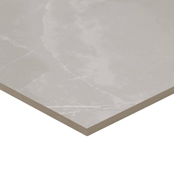 Madison Celeste 24 in. x 24 in. Polished Porcelain Stone Look Floor and Wall Tile (16 sq. ft./Case)