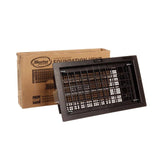 16 in. x 8 in. Automatic Open/Close Foundation Vent in Black