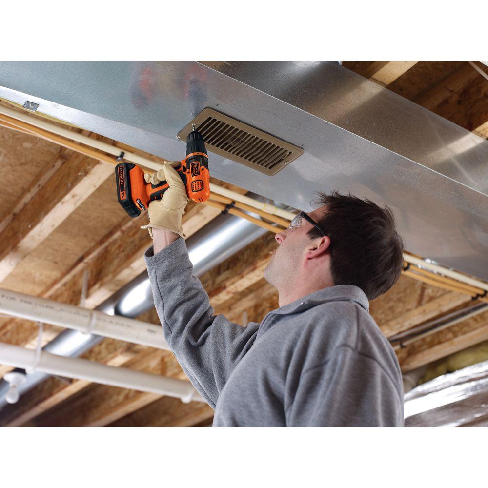 20-Volt MAX Lithium-Ion Cordless 3/8 in. Drill/Driver with Battery 1.5Ah and Charger - Super Arbor