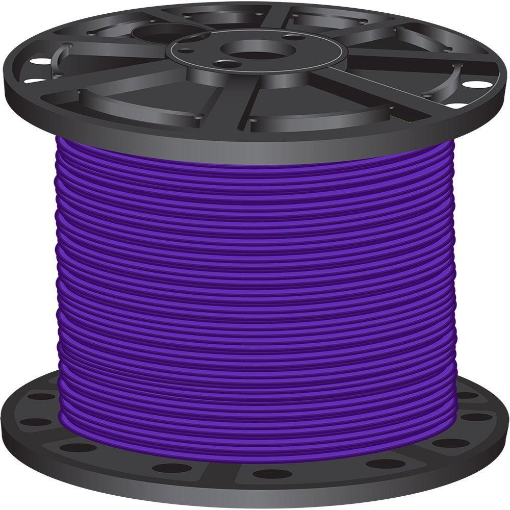 500 ft. 6 Black Stranded CU SIMpull THHN Wire - Super Arbor
