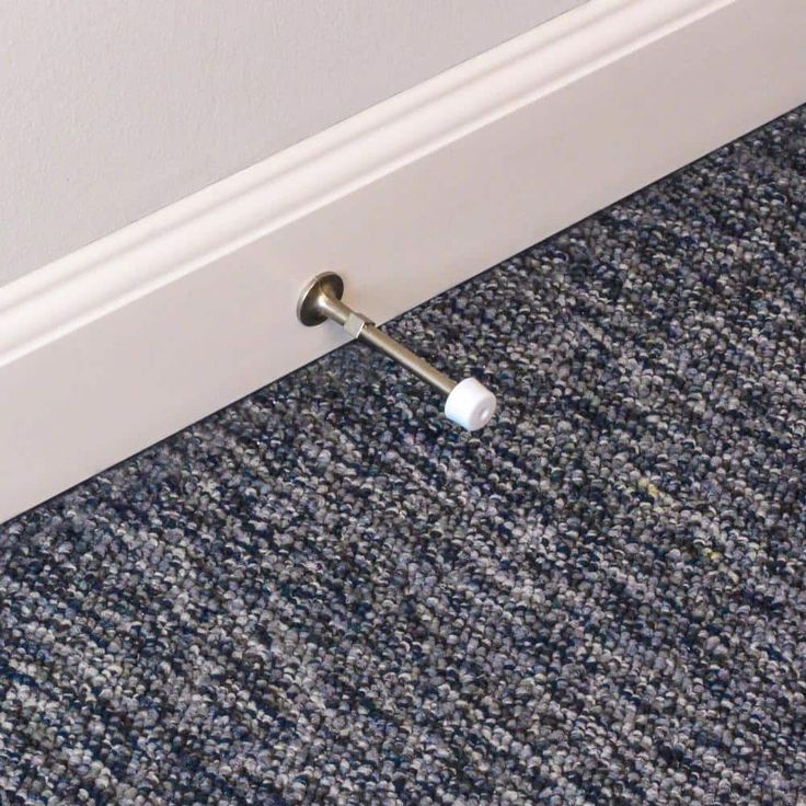 Satin Nickel Light Duty Solid Door Stop