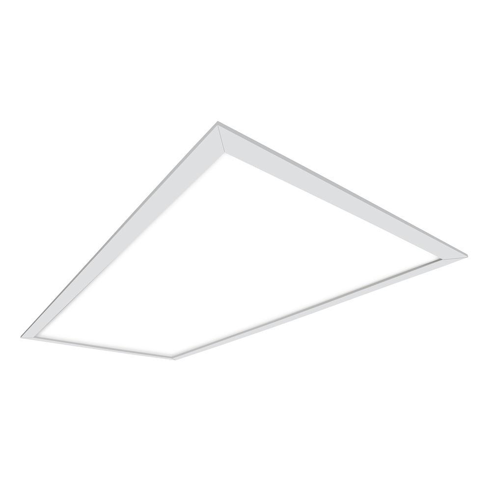 2 ft. x 4 ft. 4800 Lumens Integrated LED Flat Panel Light 4000K - Super Arbor