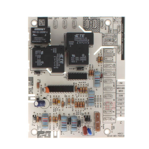 Goodman-Amana B1809904S control board - front view (Product Type: Control Board)