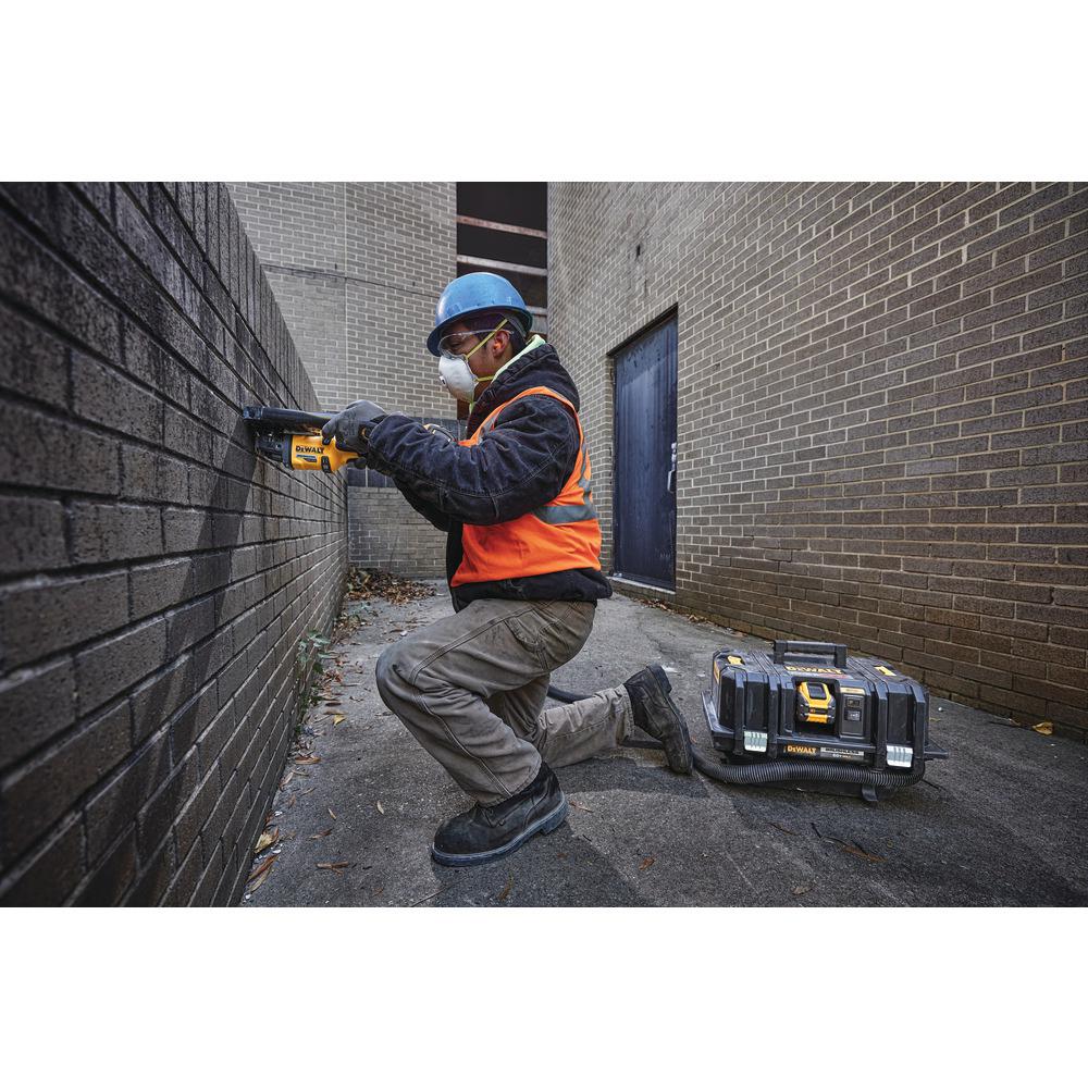 FLEXVOLT 60-Volt MAX Lithium-Ion Cordless 4-1/2 in. to 6 in. Small Angle Grinder with 2 Batteries 9 Ah, Charger and Bag - Super Arbor