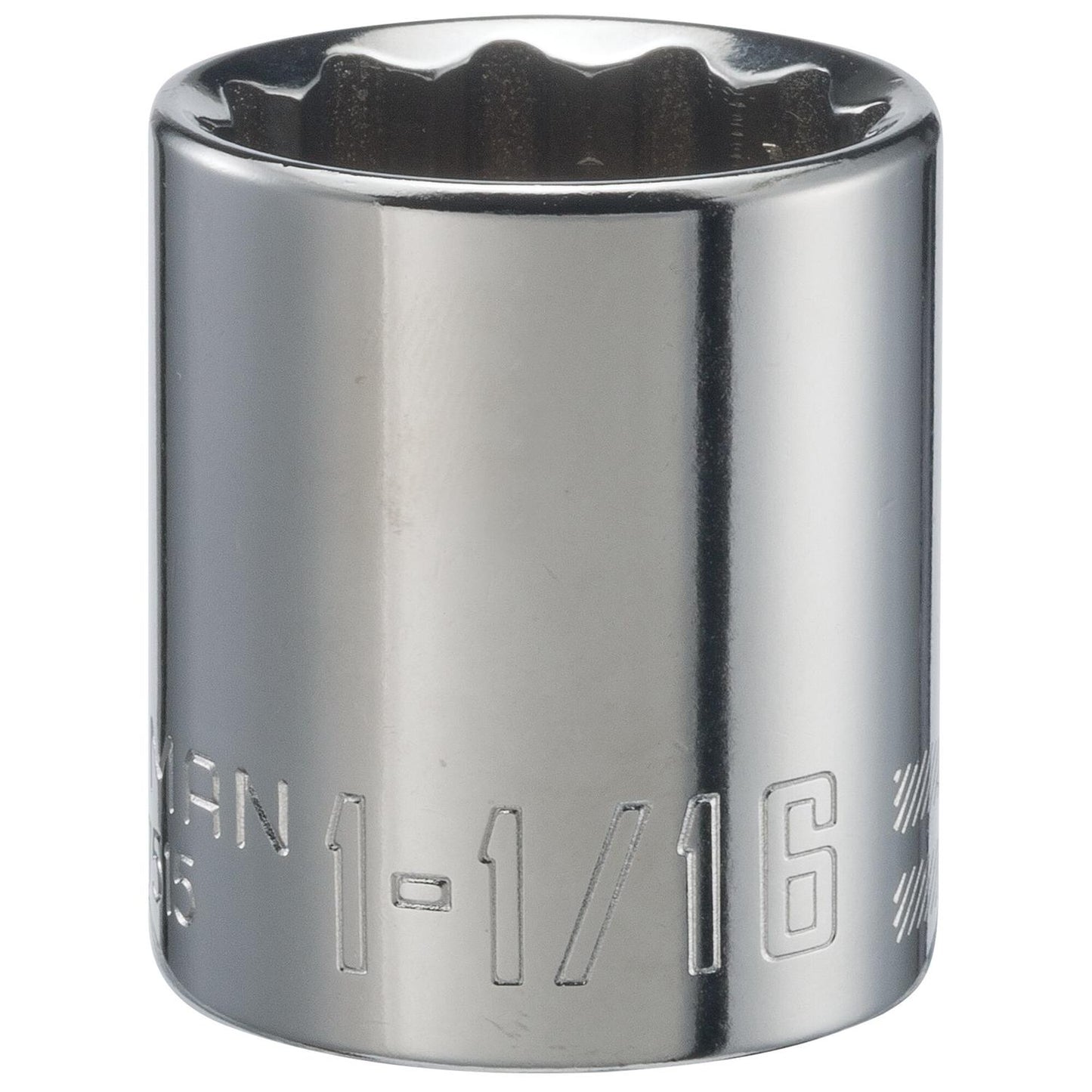 Craftsman 1-1/16 in. X 1/2 in. Drive 12 Point Socket