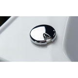 Laydown 72 in. Walk-In Whirlpool Bathtub in White LH Hinged Middle Glass Door with Screen 5 PC Fast Fill Faucet LH Drain - Super Arbor