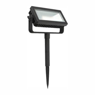 Low Voltage Black Outdoor Integrated LED Landscape Flood Light with 3 levels of intensity - Super Arbor