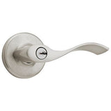 Kwikset Balboa Satin Nickel Universal Keyed Entry Door Handle