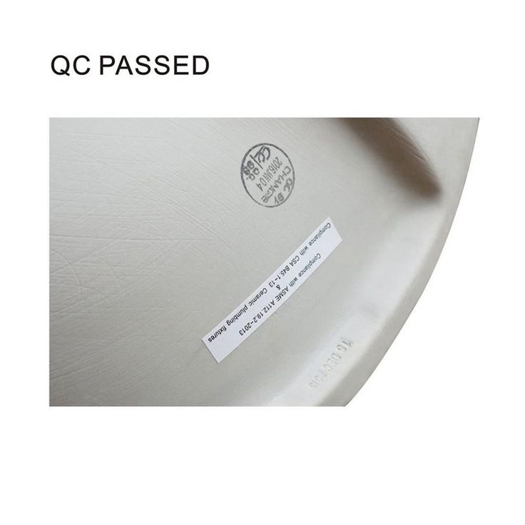 Boyel Living 13 in. x 11 in. Bathroom Ceramic Sink Oval Lavatory Undercounter in White,