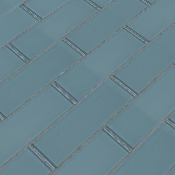 MSI Harbor 3 in. x 9 in. x 8mm Glossy Glass Gray Subway Tile (3.8 sq. ft. / case)