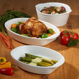 3-Piece Porcelain Bakeware Set