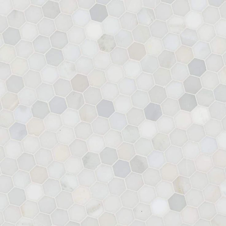 MSI Greecian White Hexagon 12 in. x 11.75 in. x 10mm Polished Marble Mesh-Mounted Mosaic Tile (9.8 sq. ft. / case)